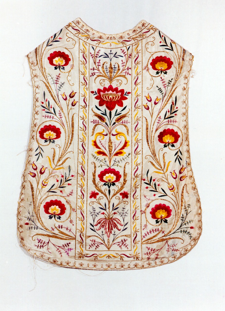 pianeta - manifattura siciliana (Seconda metà sec. XVIII)