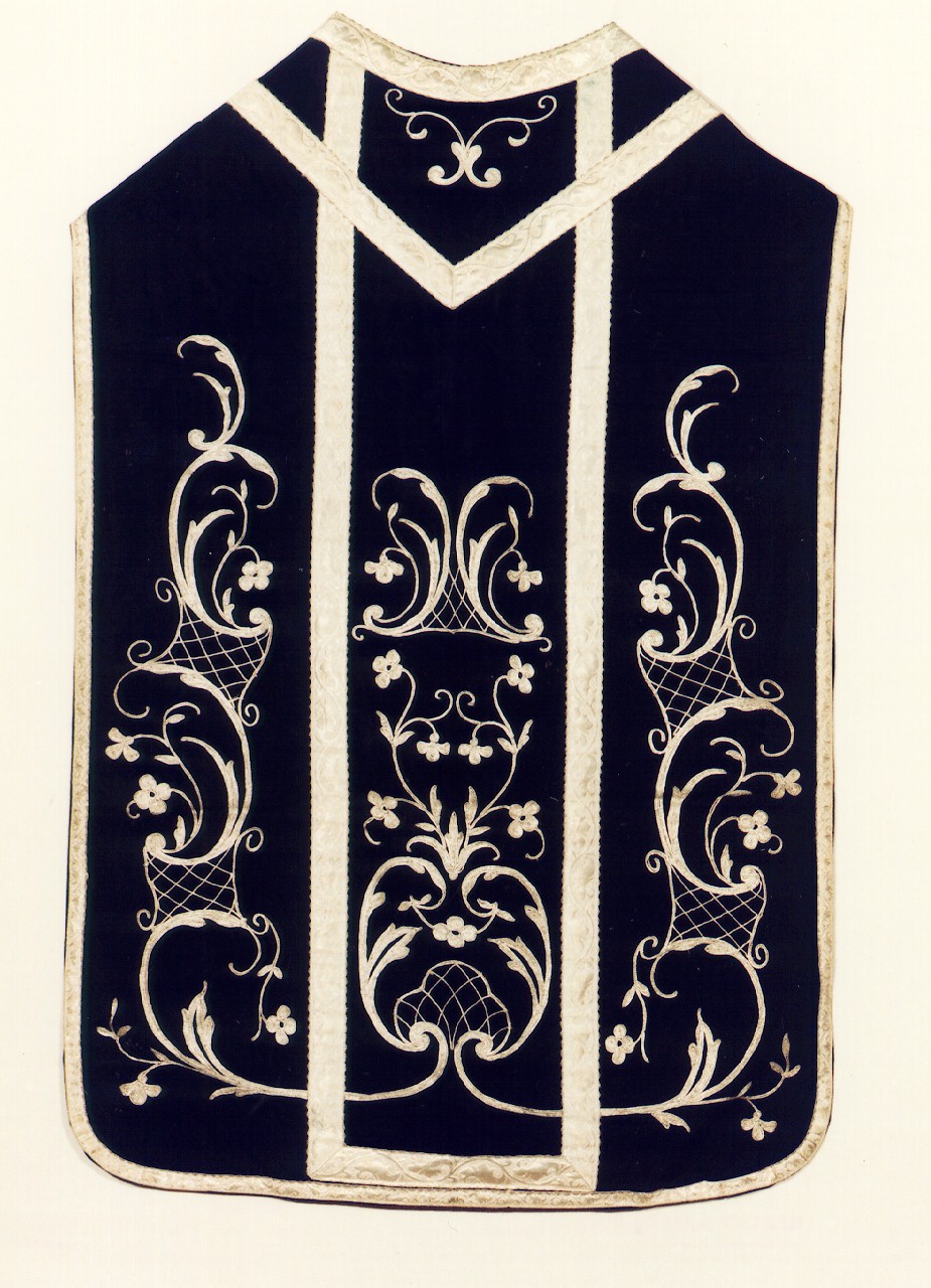 pianeta - manifattura siciliana (Seconda metà sec. XIX)