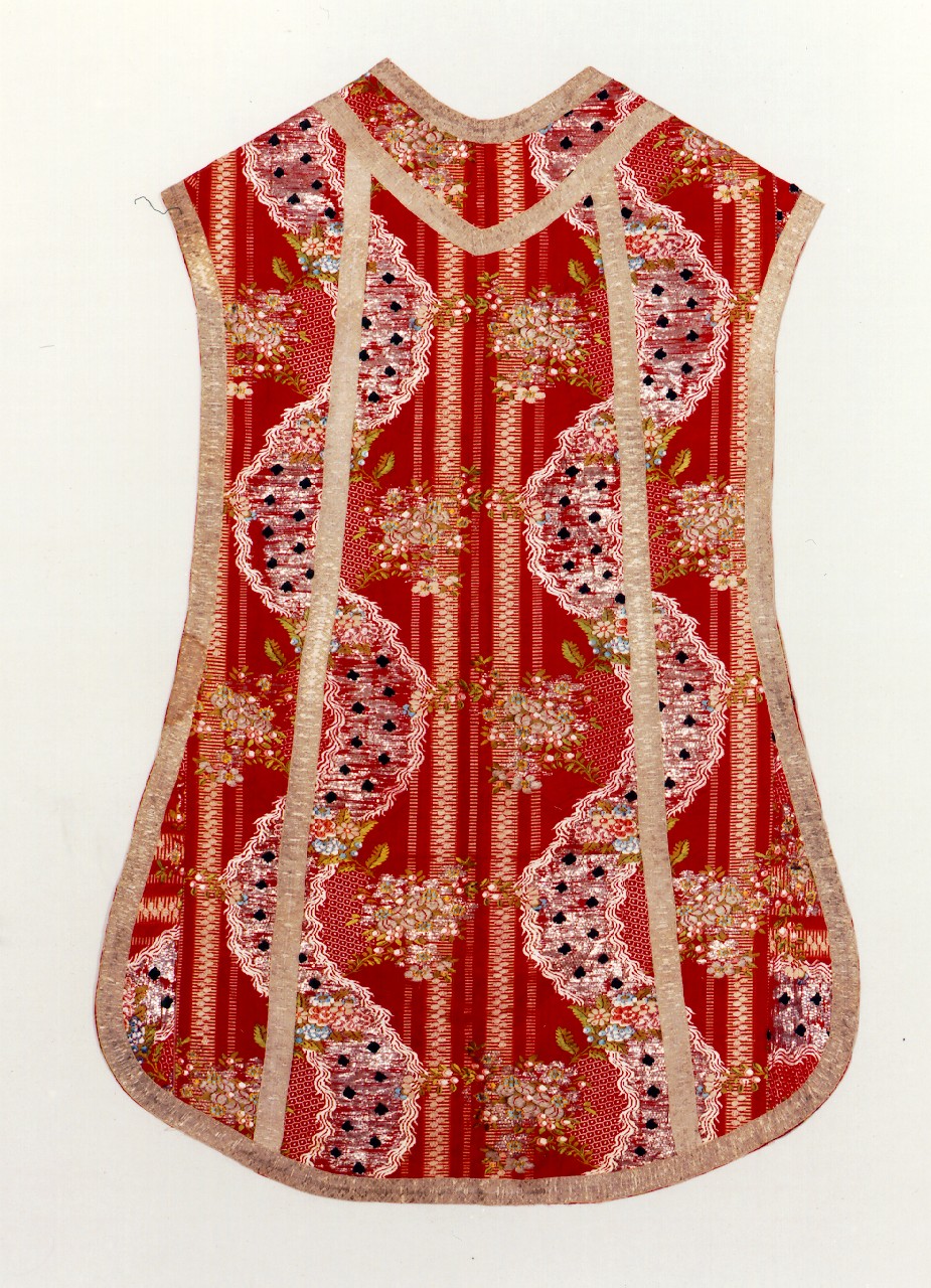 pianeta - manifattura siciliana (Seconda metà sec. XVIII)