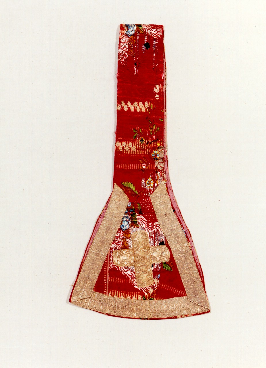 manipolo - manifattura siciliana (Seconda metà sec. XVIII)