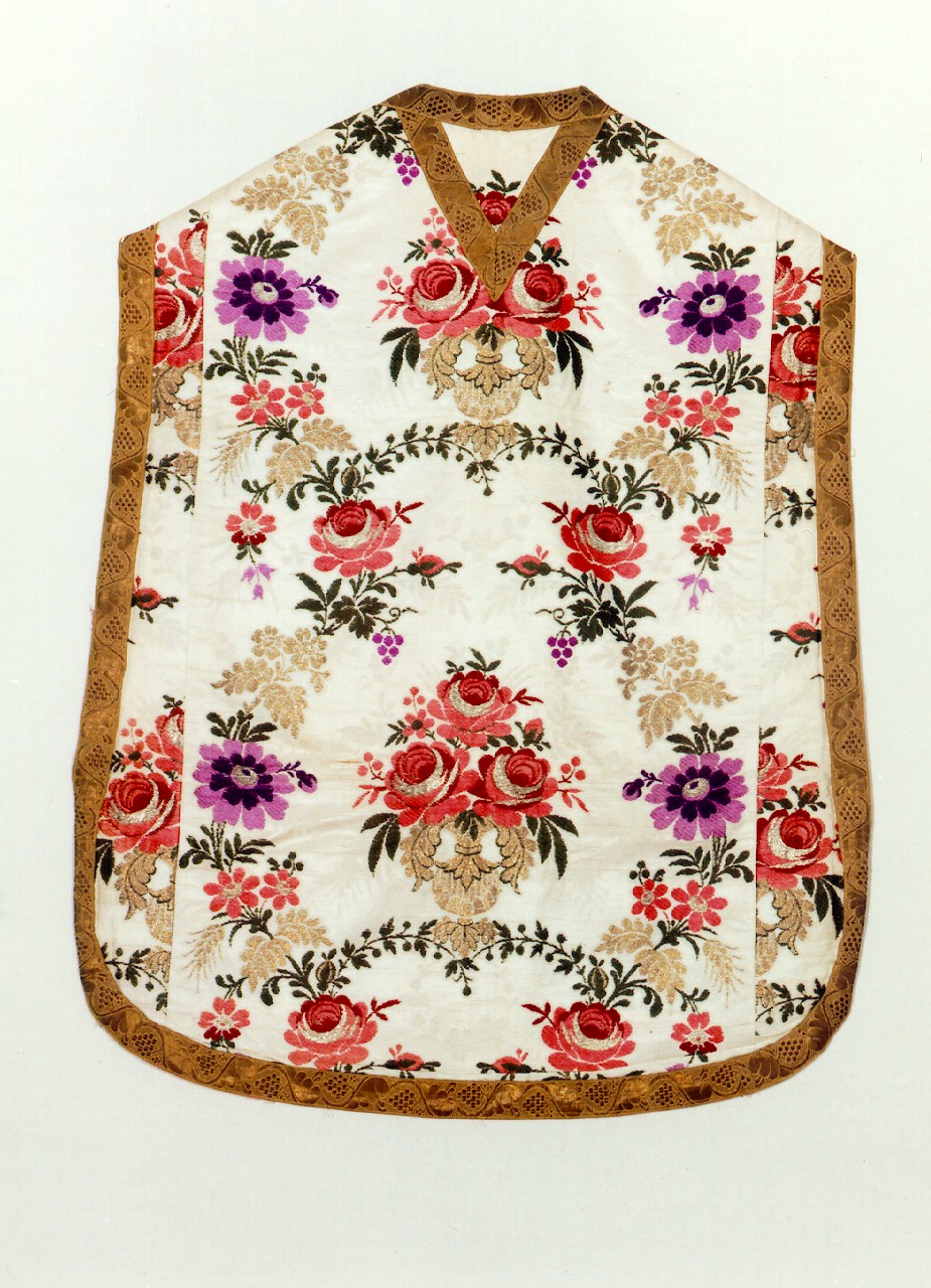 pianeta - manifattura siciliana (Seconda metà sec. XIX)