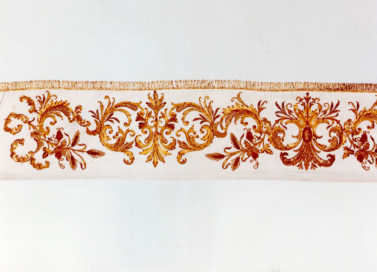 guarnizione di tovaglia d'altare - manifattura siciliana (Seconda metà sec. XIX)