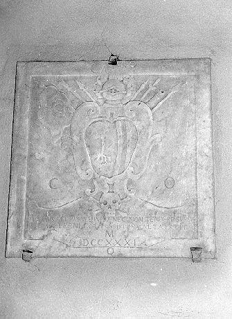 lapide - ambito lunigianese (sec. XVIII)