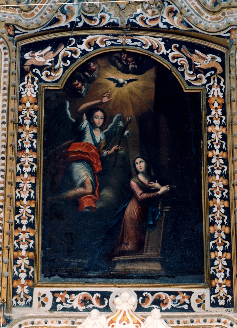 Annunciazione (dipinto) - ambito siciliano (sec. XVII)