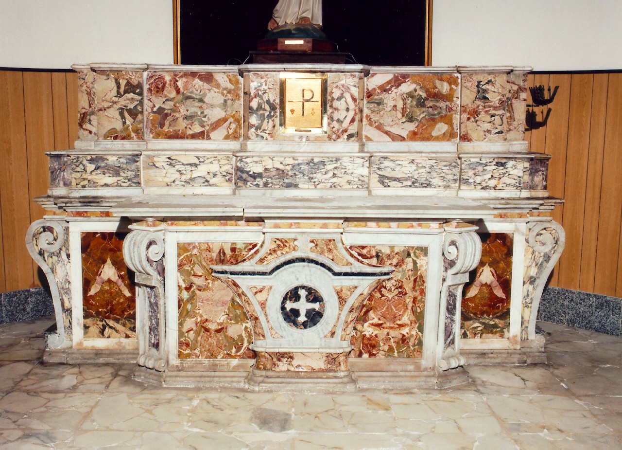 altare maggiore - ambito siciliano (sec. XVIII)