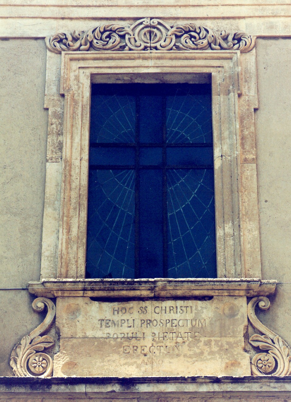 mostra di finestra - ambito siciliano (sec. XIX)