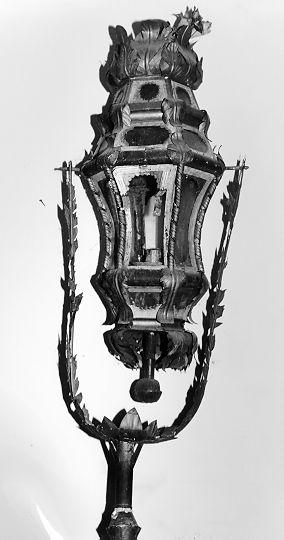 lanterna processionale, serie - bottega italiana (sec. XIX)