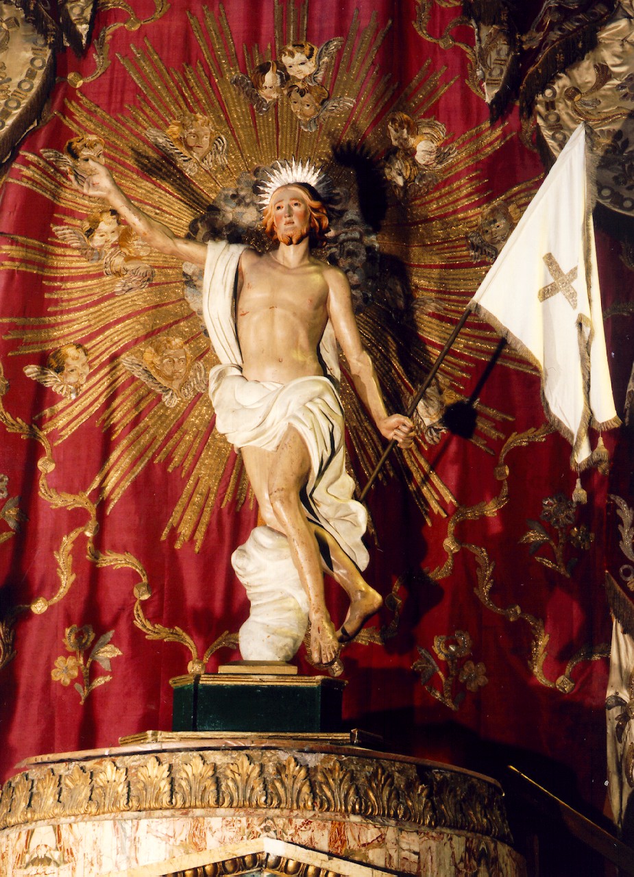 Cristo risorto (statua) - ambito siciliano (Prima metà sec. XIX)