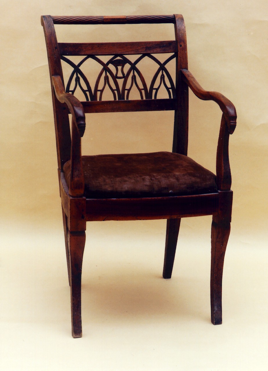 sedia, serie - produzione siciliana (primo quarto sec. XX)