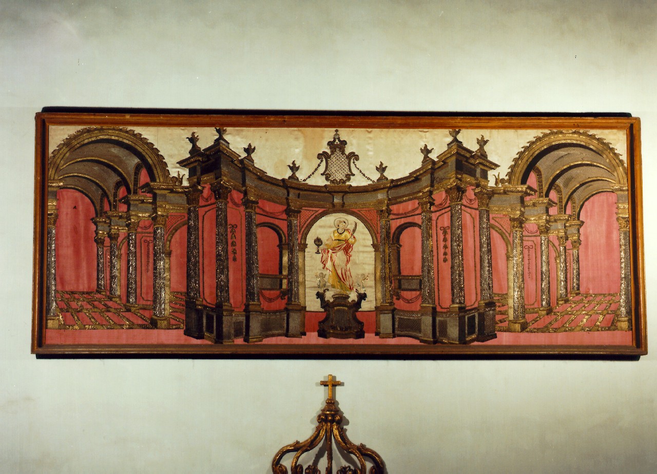 paliotto - manifattura siciliana (sec. XIX)