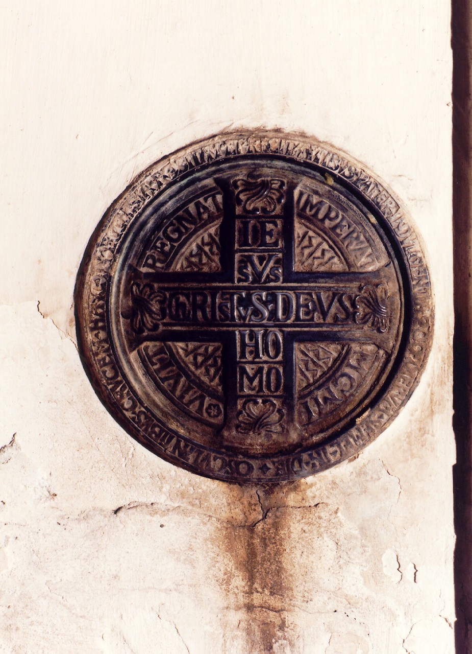 targa devozionale - bottega italiana (sec. XX)