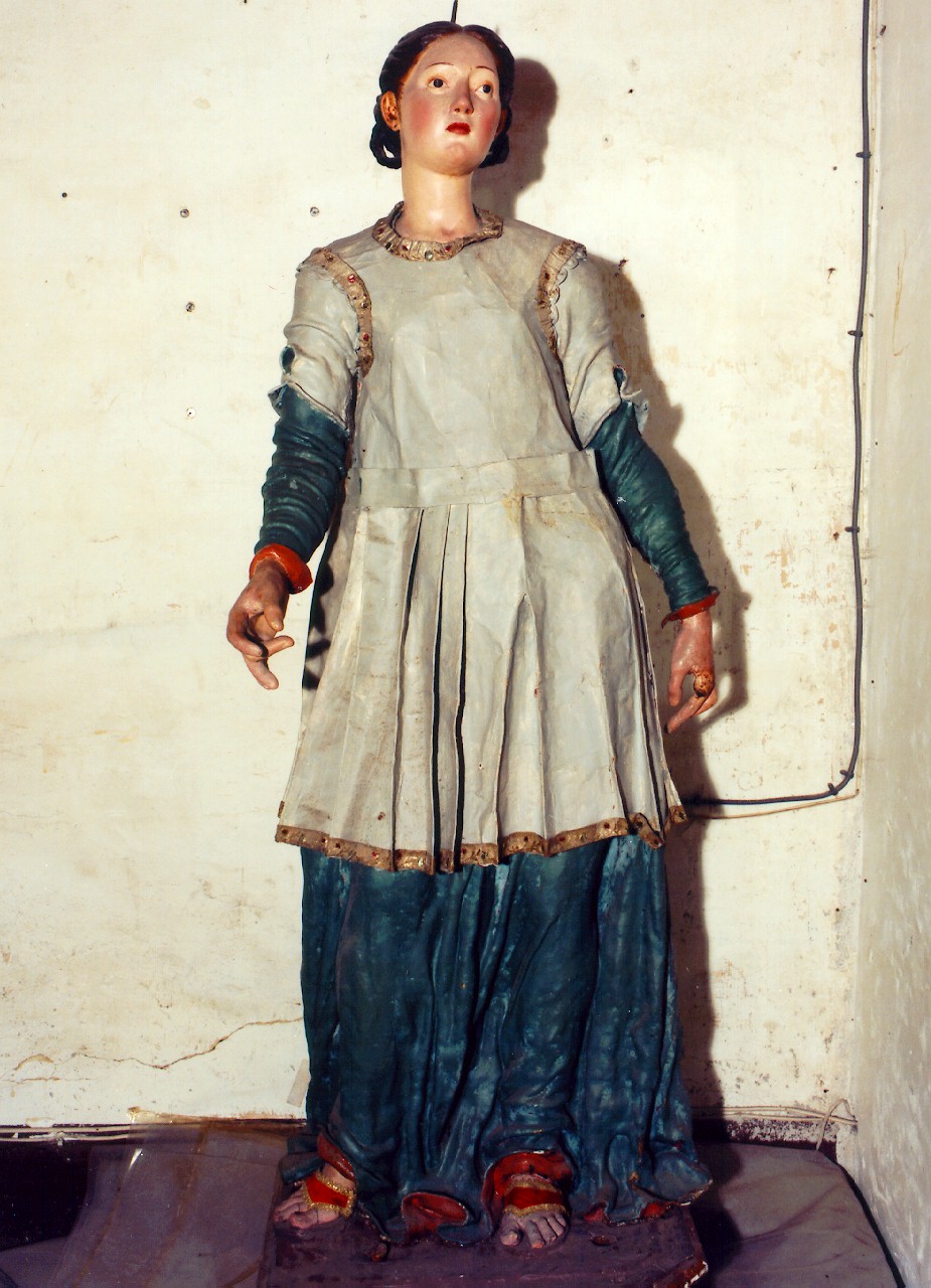 Santa Lucia (statua processionale) - ambito siciliano (sec. XVIII)