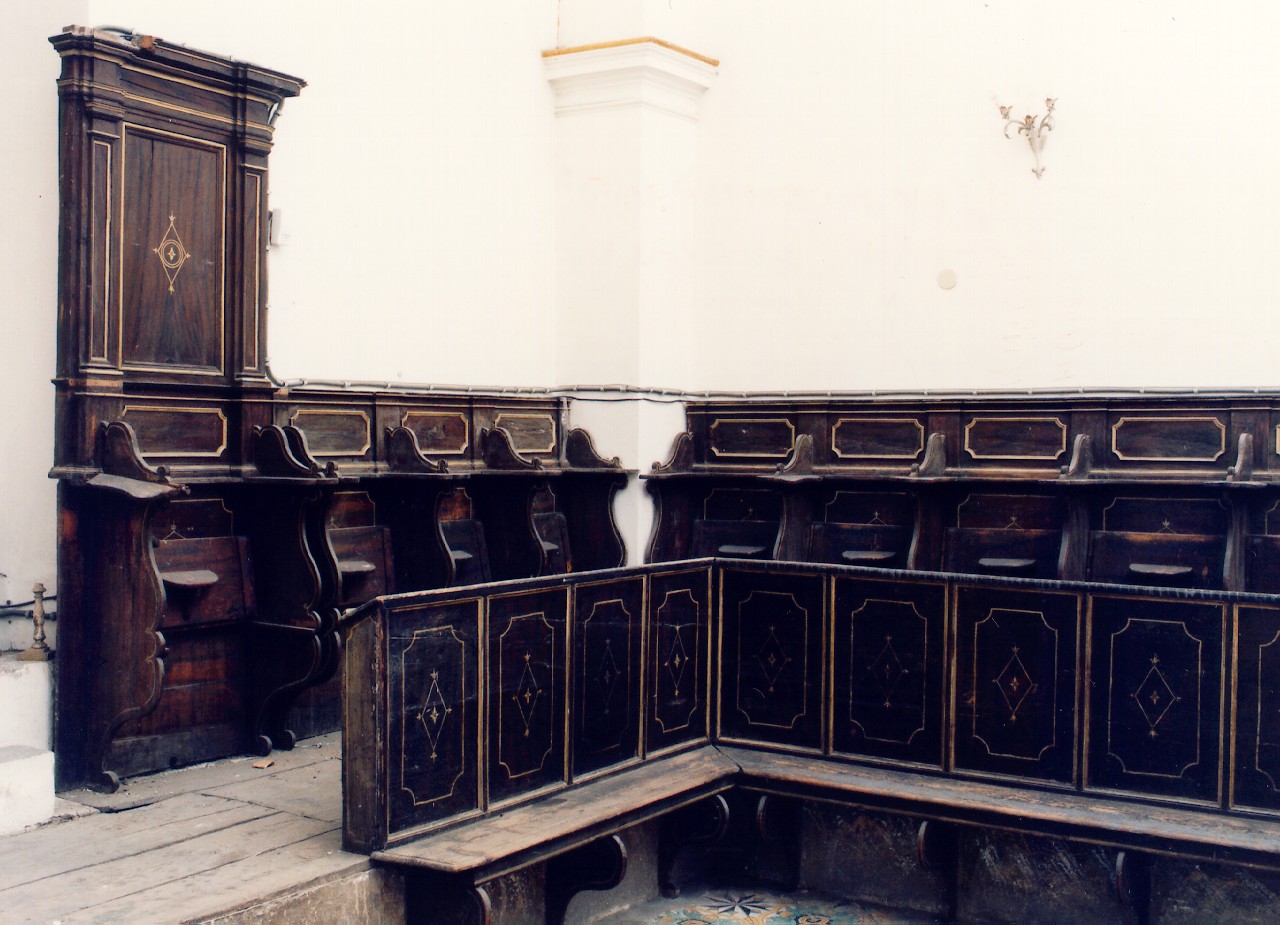 coro - produzione siciliana (Prima metà sec. XIX)