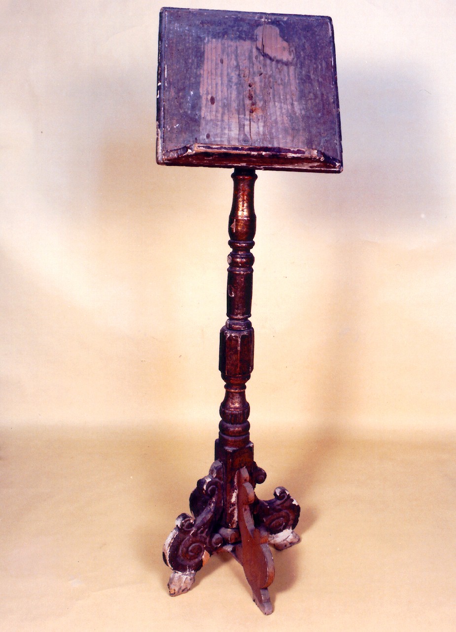 leggio da coro - produzione siciliana (Prima metà sec. XIX)