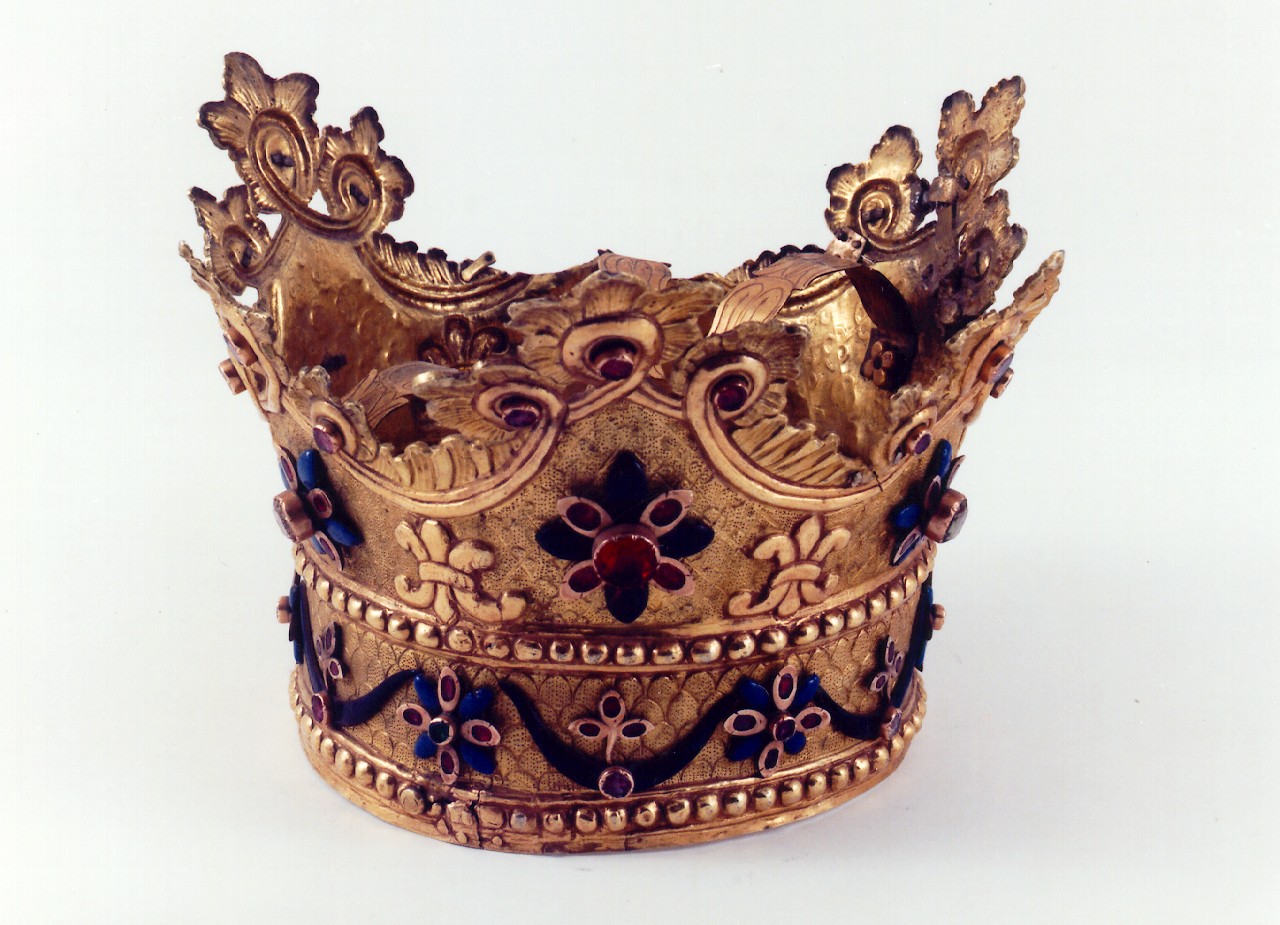 corona da statua - bottega siciliana (Prima metà sec. XIX)