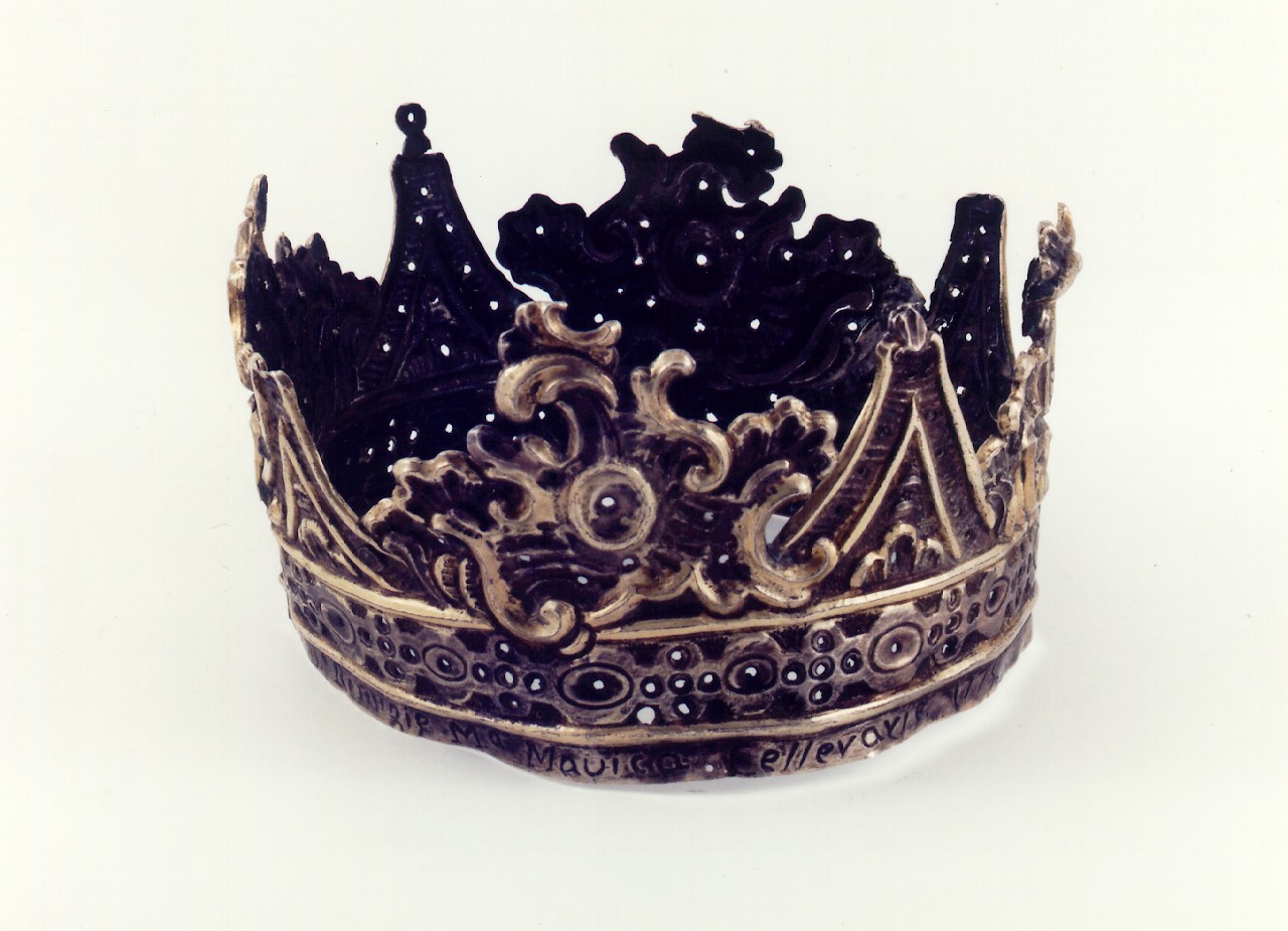 corona da statua - bottega siciliana (sec. XVIII)