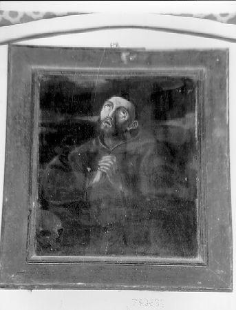 SAN FRANCESCO D'ASSISI IN PREGHIERA (dipinto) - ambito italiano (secc. XVII/ XVIII)