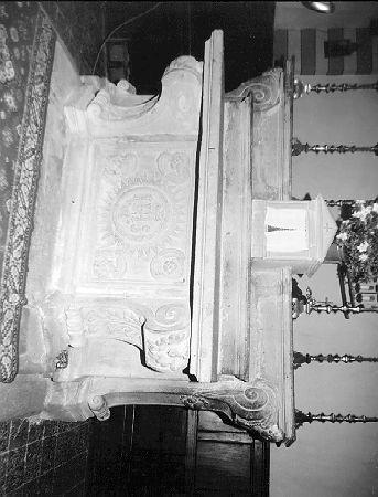 altare maggiore - ambito lunigianese (sec. XVIII)