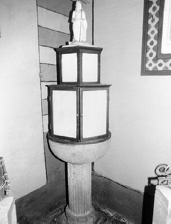 fonte battesimale - ambito lunigianese (secc. XVII/ XVIII)