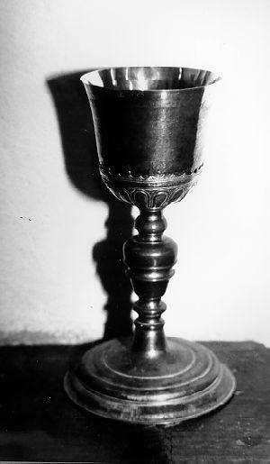 calice - bottega italiana (secc. XVIII/ XIX)