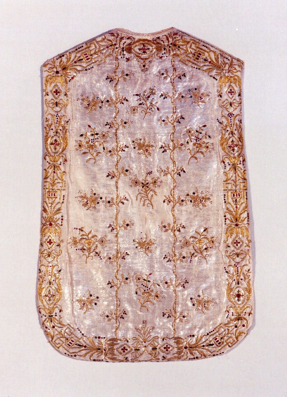 pianeta, serie - manifattura siciliana (primo quarto sec. XIX)