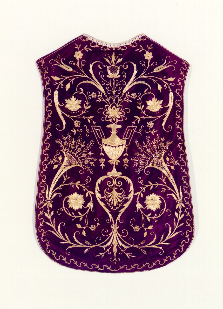 pianeta, serie - manifattura siciliana (primo quarto sec. XX)