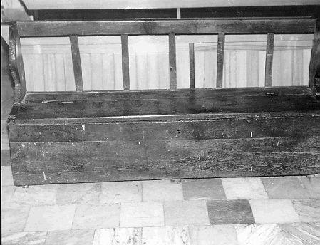 panca, serie - ambito lunigianese (sec. XIX)