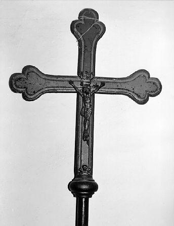 croce processionale - ambito lunigianese (sec. XIX)