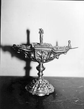 navicella portaincenso - ambito lunigianese (secc. XVIII/ XIX)