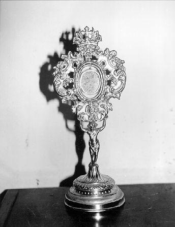 reliquiario - ambito lunigianese (sec. XIX)