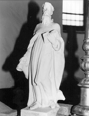 SANT'ANTONIO ABATE (statua) - ambito lunigianese (secc. XVIII/ XIX)