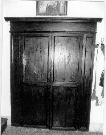 porta - a due battenti - ambito lunigianese (sec. XVIII)