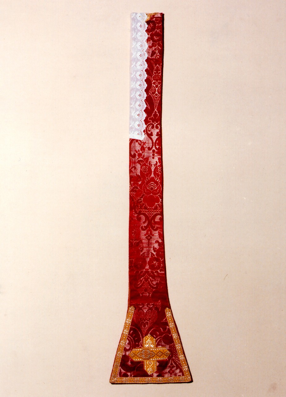 stola, serie - manifattura siciliana (sec. XX)