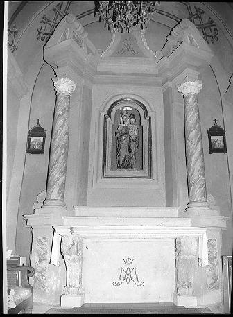 altare - ambito lunigianese (prima metà sec. XX)