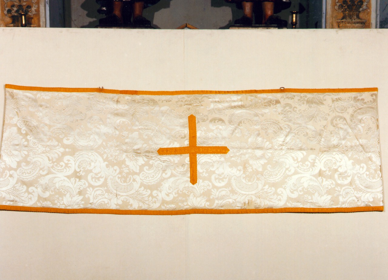 guarnizione di tovaglia d'altare - manifattura siciliana (Seconda metà sec. XIX)