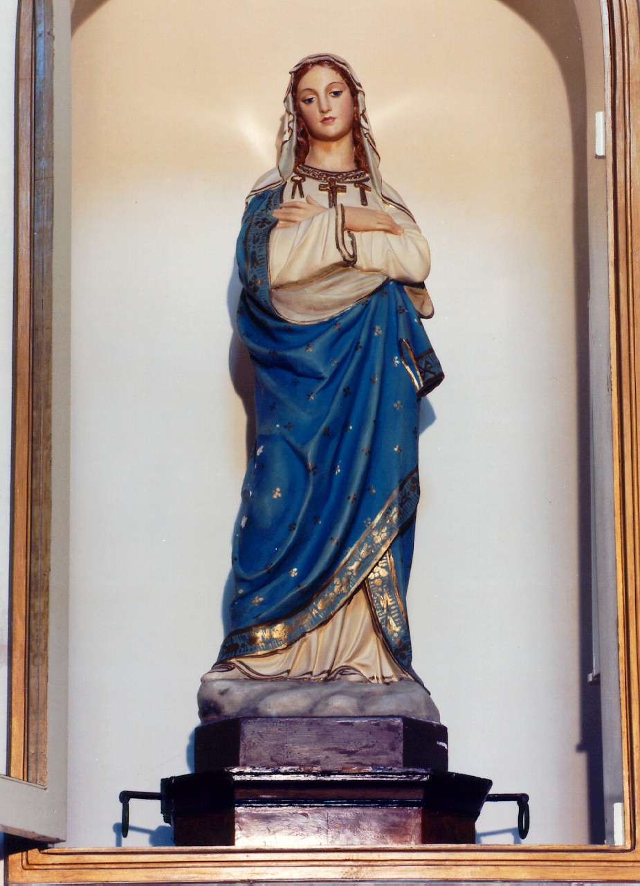 Madonna (statua) - ambito siciliano (primo quarto sec. XX)