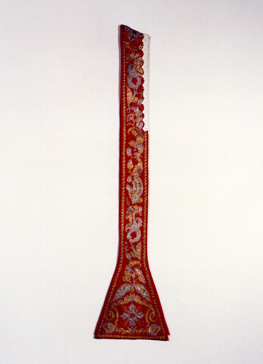 stola - manifattura siciliana (sec. XVIII)