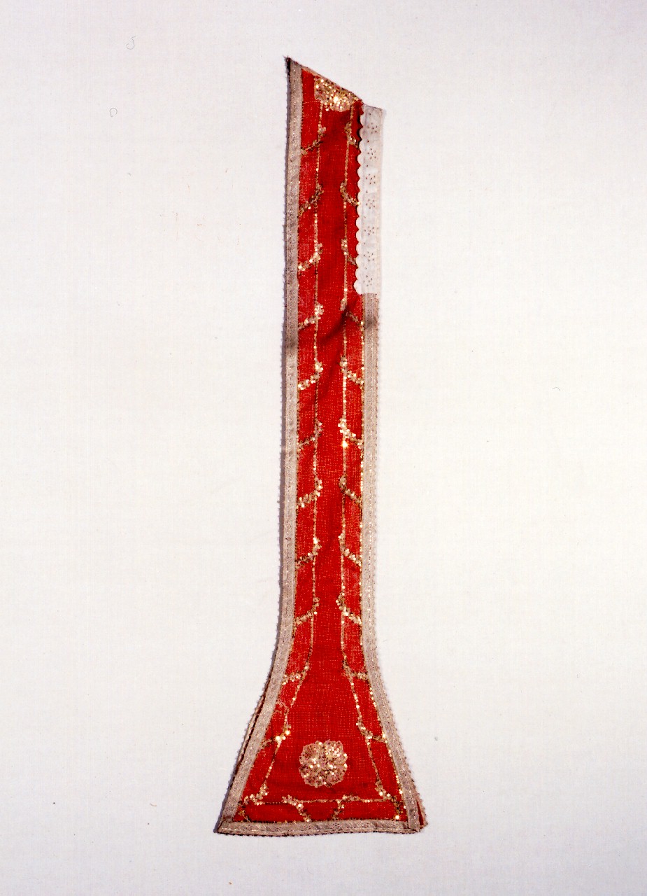 stola - manifattura siciliana (secc. XVIII/ XIX)