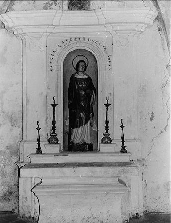 altare - ambito lunigianese (secc. XVII/ XVIII)