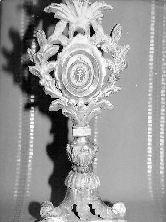 reliquiario - ambito lunigianese (sec. XVIII)