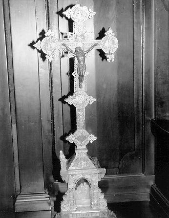 croce d'altare - ambito gerosolimitano (sec. XX)