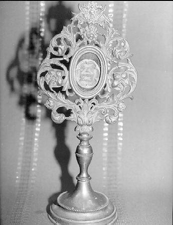 reliquiario - bottega italiana (secc. XIX/ XX)