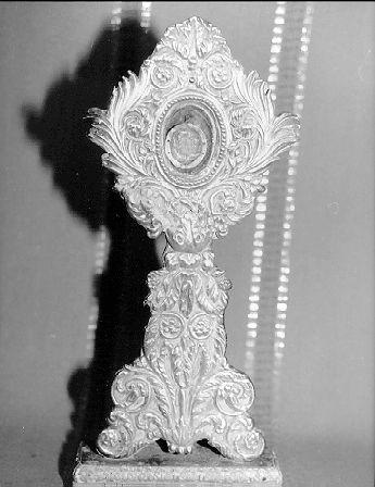 reliquiario - bottega italiana (sec. XIX)