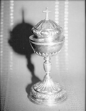 pisside - bottega italiana (sec. XIX)