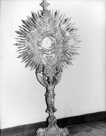 ostensorio monumentale - bottega piacentina (sec. XX)