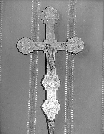 croce processionale - bottega lucchese (sec. XV)