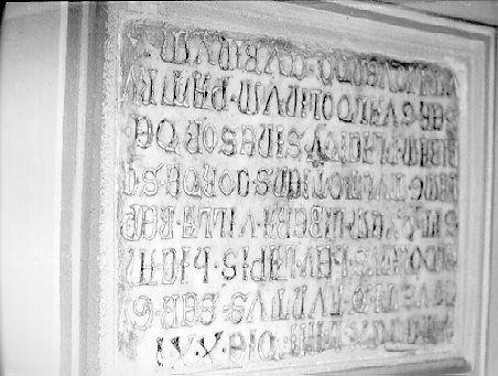 lapide - ambito lunigianese (sec. XIV)