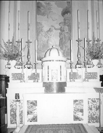 altare maggiore - bottega toscana (sec. XVIII)