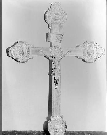 croce - bottega italiana (secc. XVII/ XVIII)