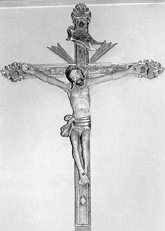 crocifisso - ambito lunigianese (sec. XIX)